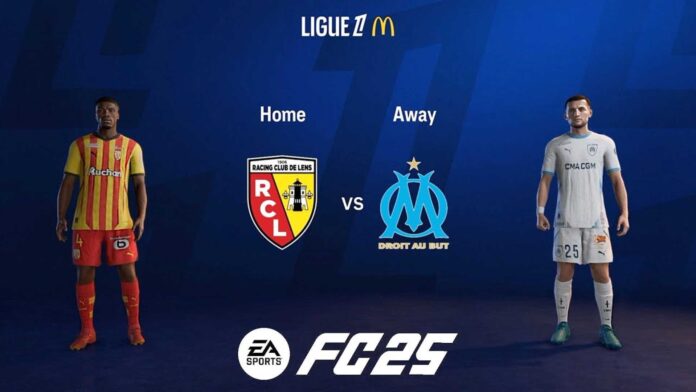 Marseille Vs Lens Ligue 1 Match