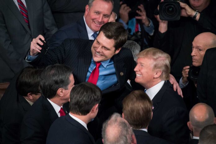 Matt Gaetz And Donald Trump