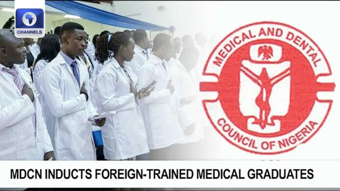 Mdcn Inducts Foreign Trained Doctors Nigeria