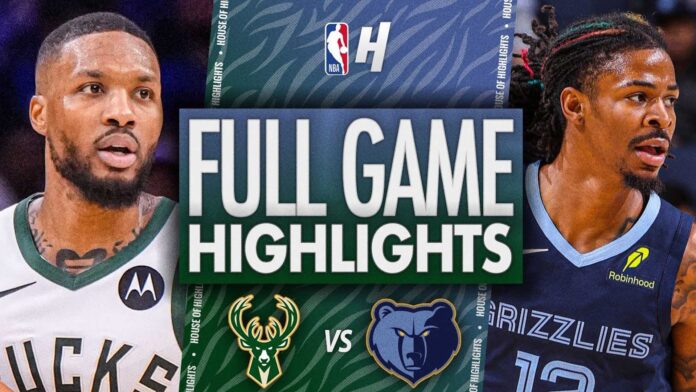 Memphis Grizzlies Vs Milwaukee Bucks Game Highlights October 31 2024