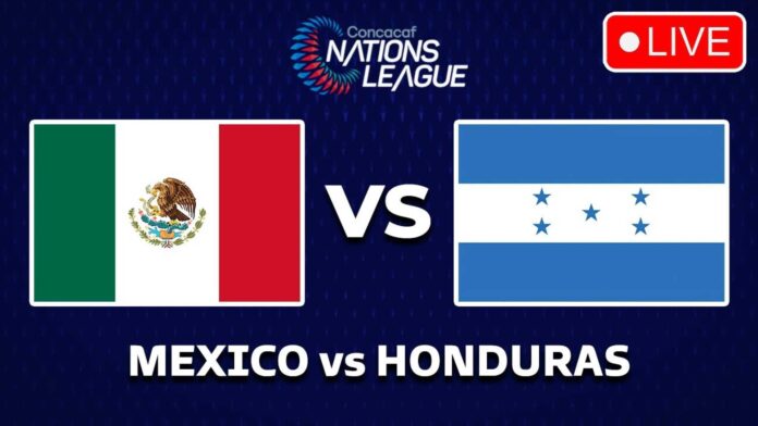 Mexico Vs Honduras Concacaf Nations League Match