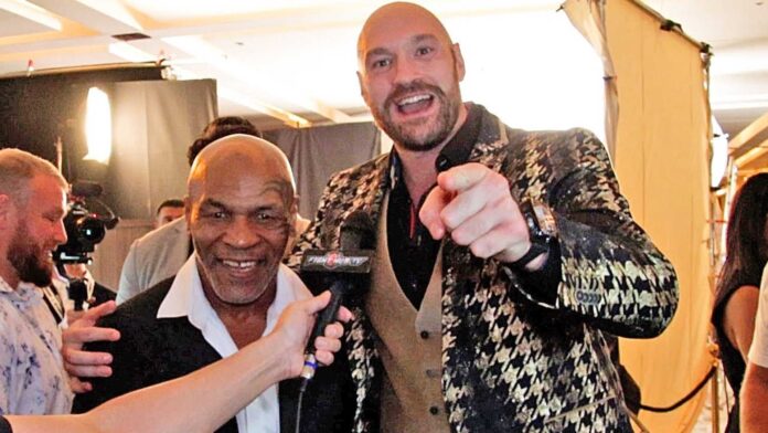 Mike Tyson And Tyson Fury