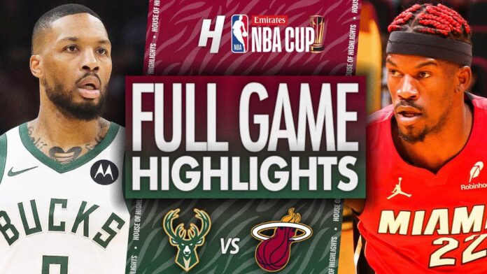 Milwaukee Bucks Vs Miami Heat Nba Game Highlights