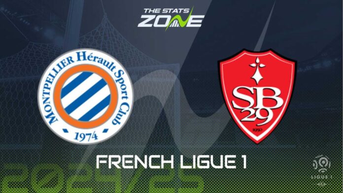 Montpellier Vs Brest Ligue 1 Match