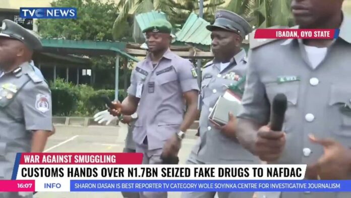 Nafdac Seizing Fake Drugs In Lagos