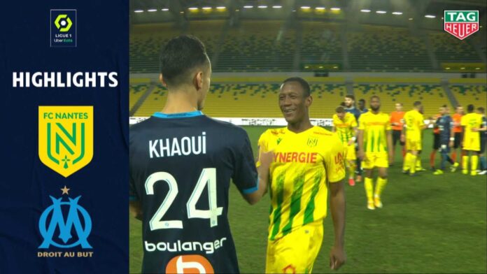 Nantes Vs Marseille Ligue 1 Match