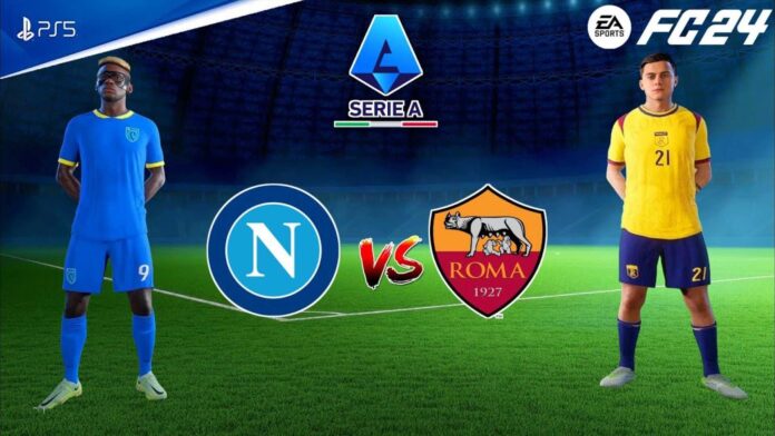 Napoli Vs Roma Serie A Match