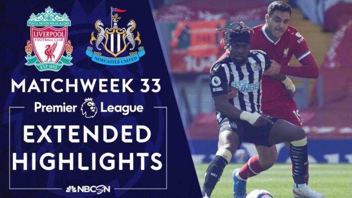 Newcastle United Vs Liverpool Premier League Match