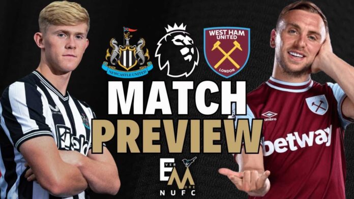 Newcastle United Vs West Ham United Premier League Match