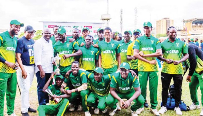 Nigeria Cricket Team Yellow Greens Icc T20 World Cup Qualifiers