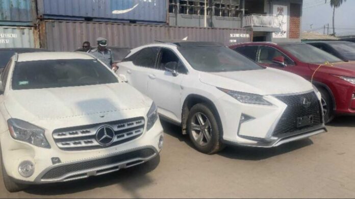 Nigeria Customs Service Returning Stolen Luxury Cars To Canada