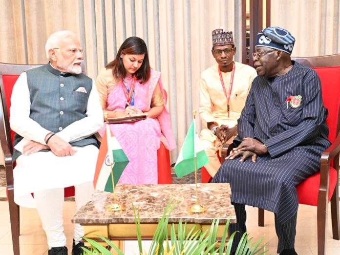 Nigeria India Bilateral Talks Modi Tinubu