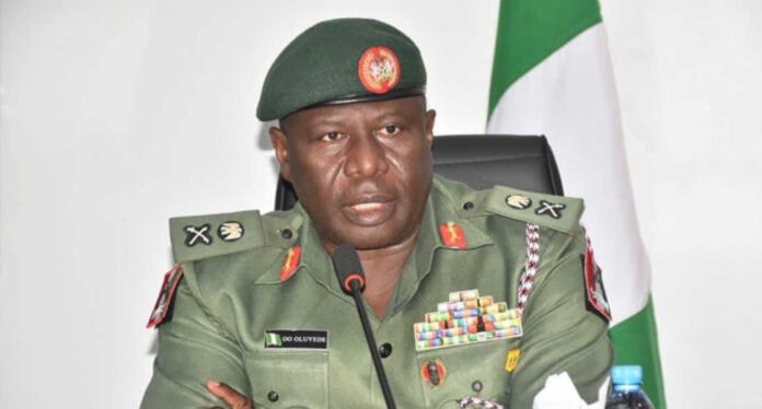 Nigerian Army Coas Lt. Gen. Olufemi Oluyede