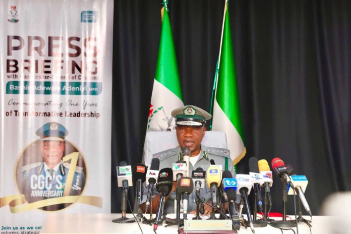 Nigerian Customs Service Revenue Collection 2024