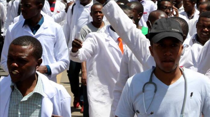 Nigerian Doctors On Strike