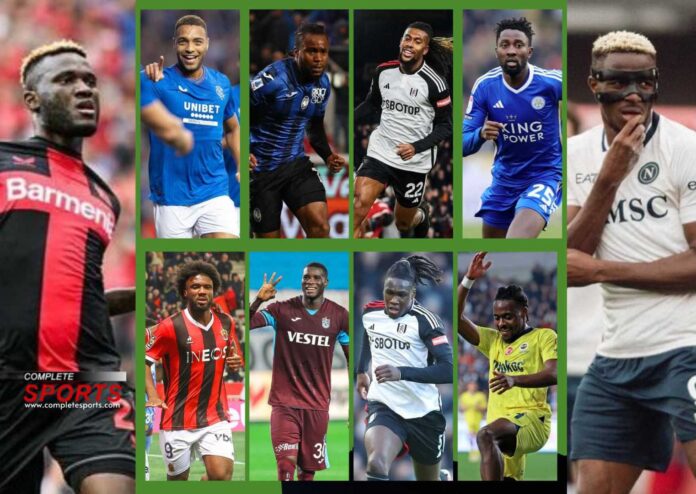 Nigerian Footballers In Epl And Serie A