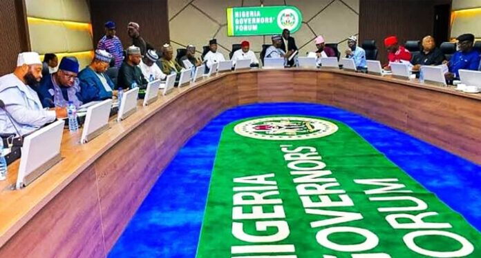 Nigerian Governors And Lawmakers Meeting On Constitutional Amendment And Education Reforms