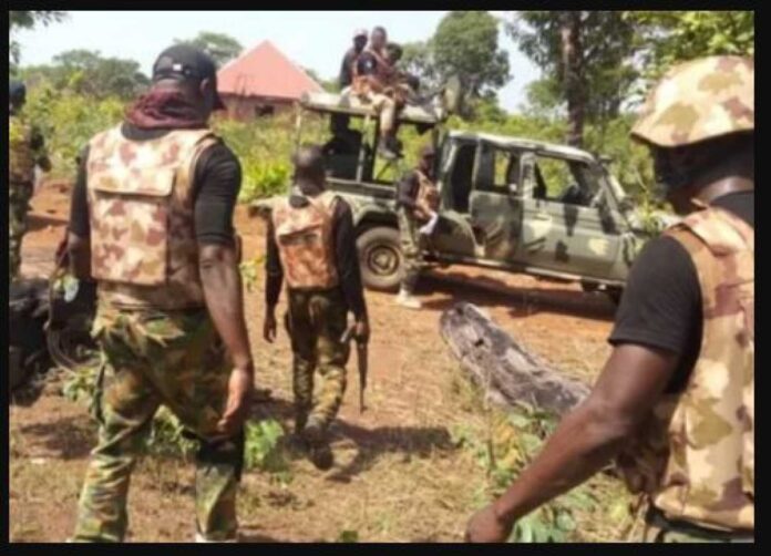 Nigerian Troops Counter Terrorism Operations Borno State