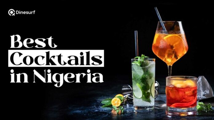 Nigerians Drinking Cocktails