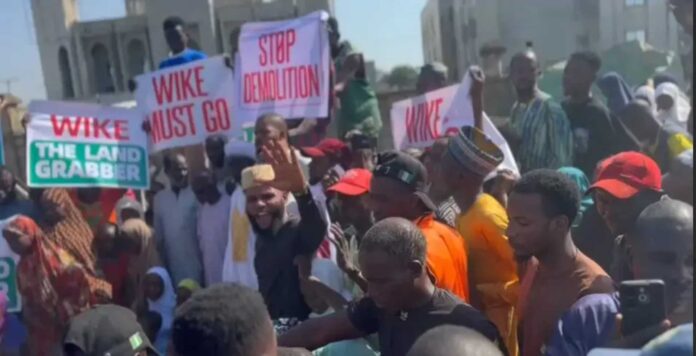 Nyesom Wike Abuja Demolitions Protests