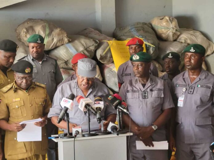 Ogun Customs Seize Illicit Drugs