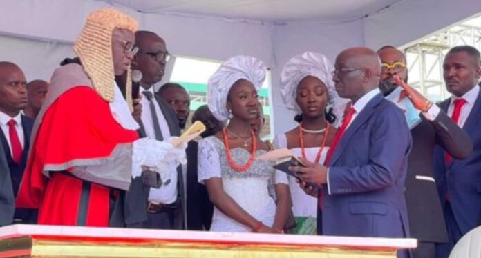 Okpebholo Swearing In Ssg And Attorney General Edo State