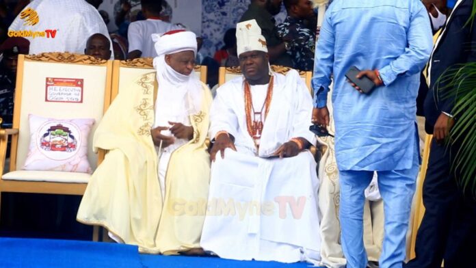 Olubadan And Sultan Of Sokoto Meeting