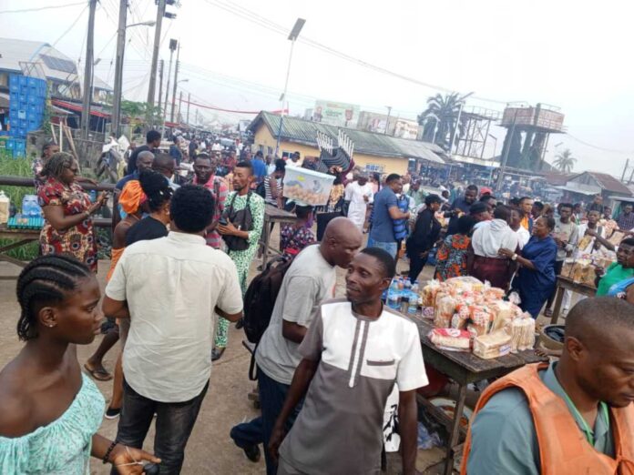 Ondo Jetty Market Activities During Election