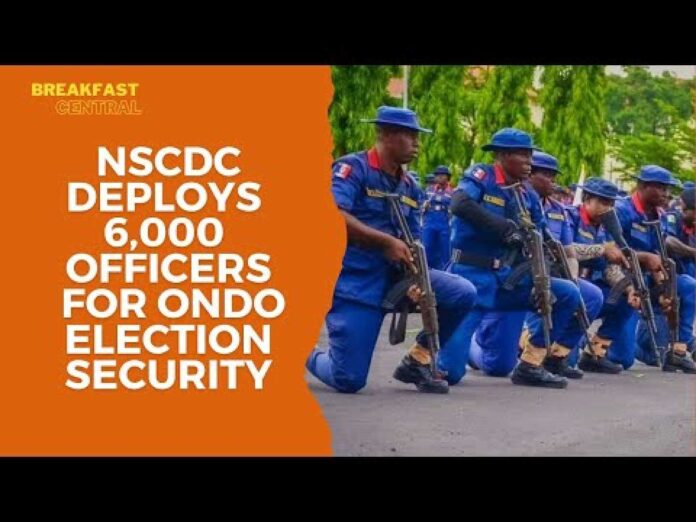 Ondo State Governorship Election Security Deployment