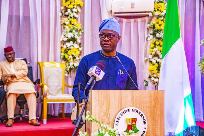 Oyo State Governor Seyi Makinde Presenting 2025 Budget To State House Of Assembly