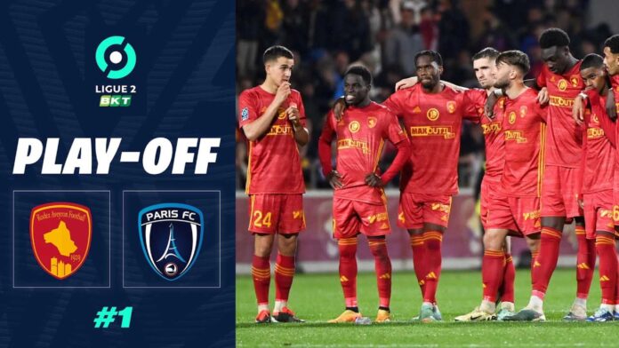 Paris Fc Vs Rodez Aveyron Ligue 2 Match