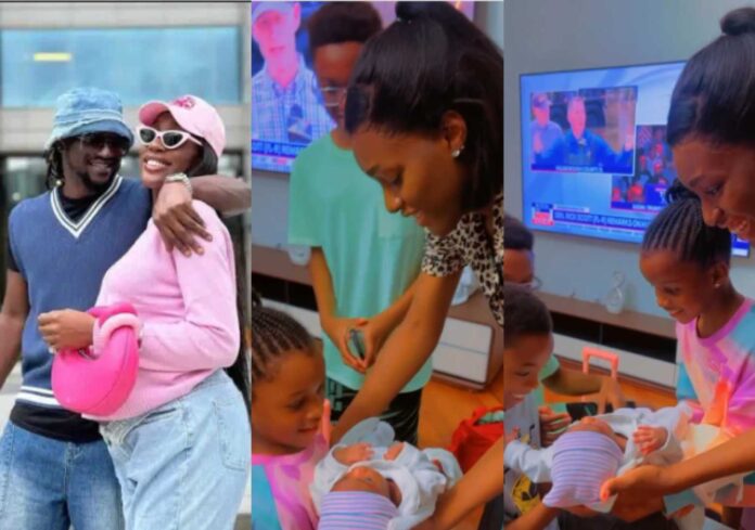 Paul Okoye And Ivy Ifeoma With Their New Baby Girl