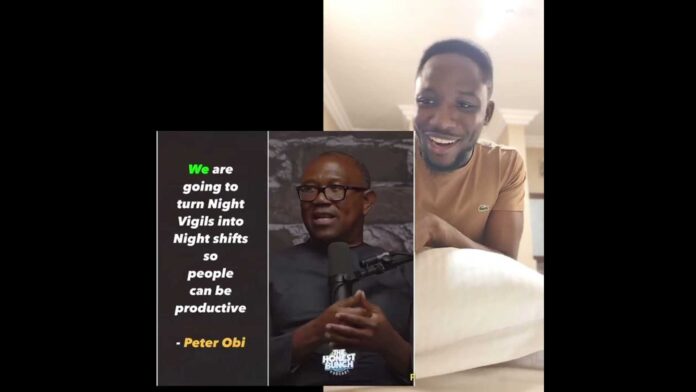 Peter Obi On Night Vigils And Productivity