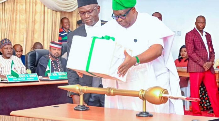 Plateau State Governor Caleb Mutfwang Presenting 2025 Budget To Lawmakers