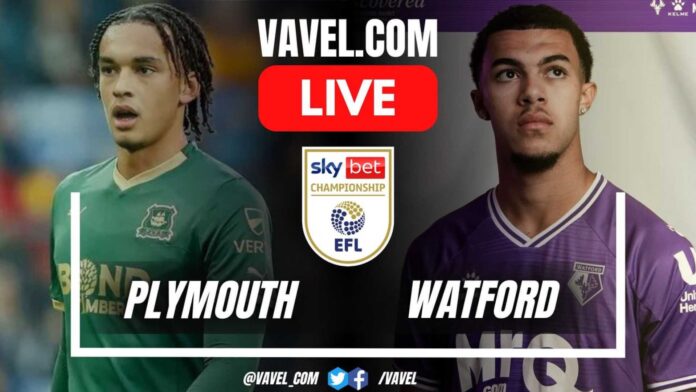 Plymouth Argyle Vs Watford Soccer Match