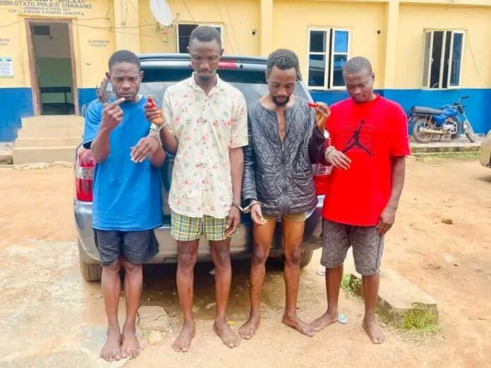 Police Arresting Suspects In Edo State