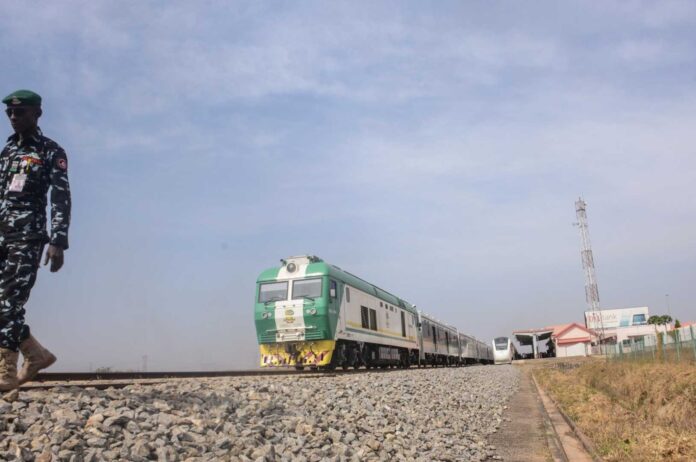 Police Security Drill Abuja Train Station