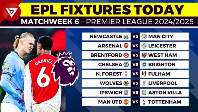 Premier League Matches Today