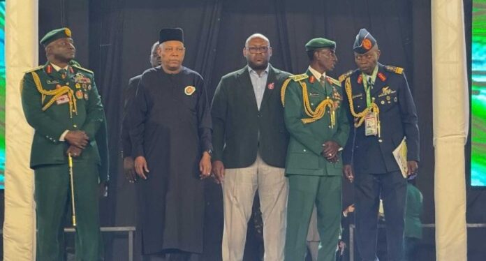 President Bola Tinubu Addressing African Military Leaders