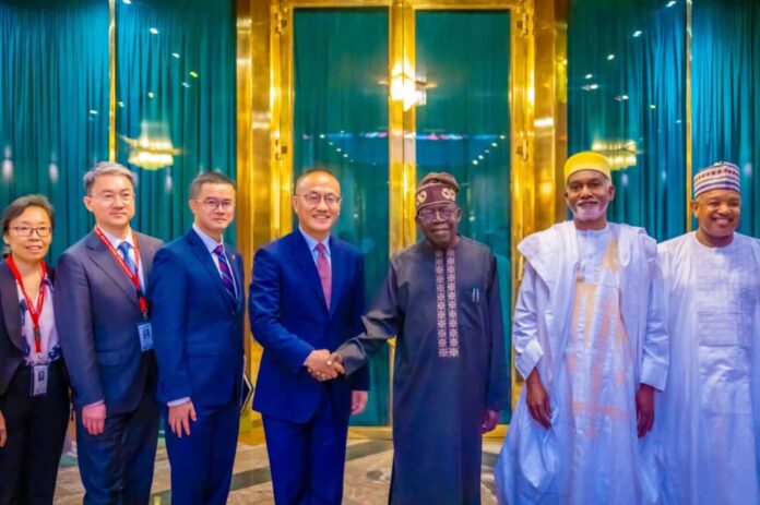 President Bola Tinubu Meeting With Chinese Delegates