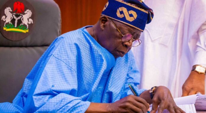 President Bola Tinubu Signing Imo Instruments