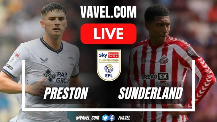 Preston North End Vs Sunderland Championship Match