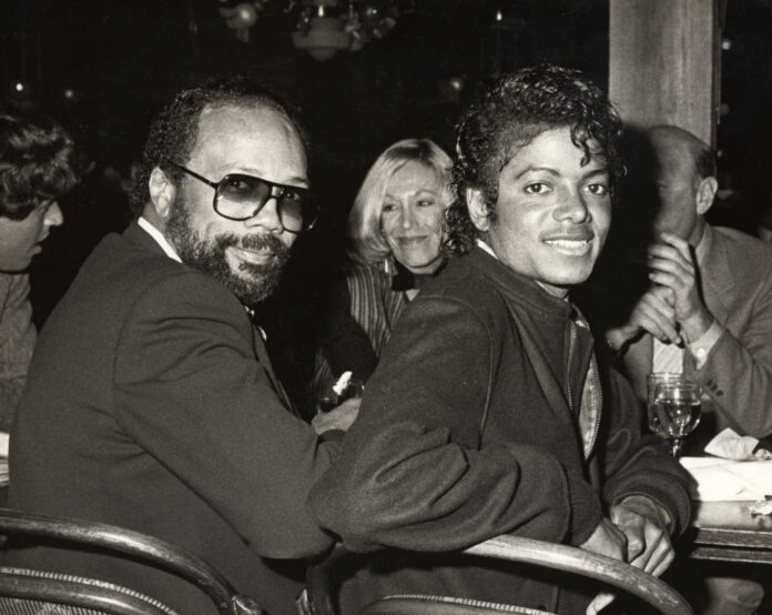 Quincy Jones With Michael Jackson And Frank Sinatra