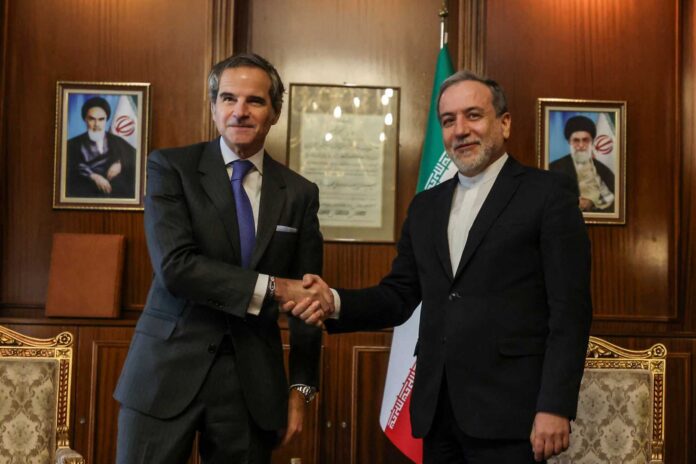 Rafael Grossi Meeting Iranian Officials