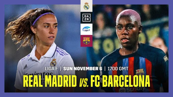 Real Madrid Vs Barcelona Liga F Match