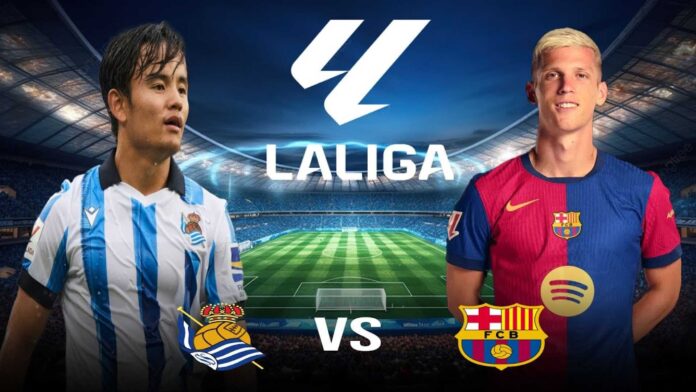 Real Sociedad Vs Barcelona La Liga Match