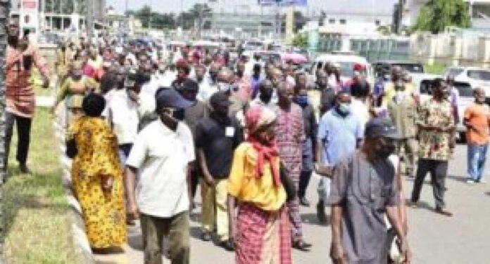 Retired Abia Permanent Secretaries Protest Unpaid Benefits