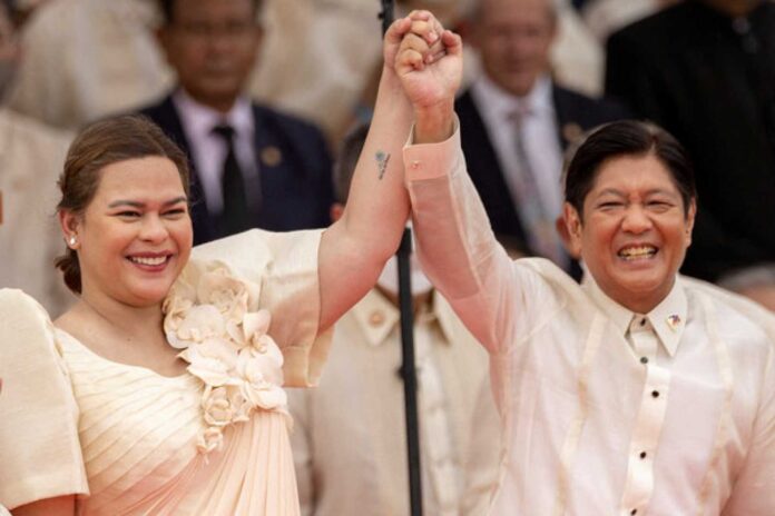 Sara Duterte And Ferdinand Marcos Jr