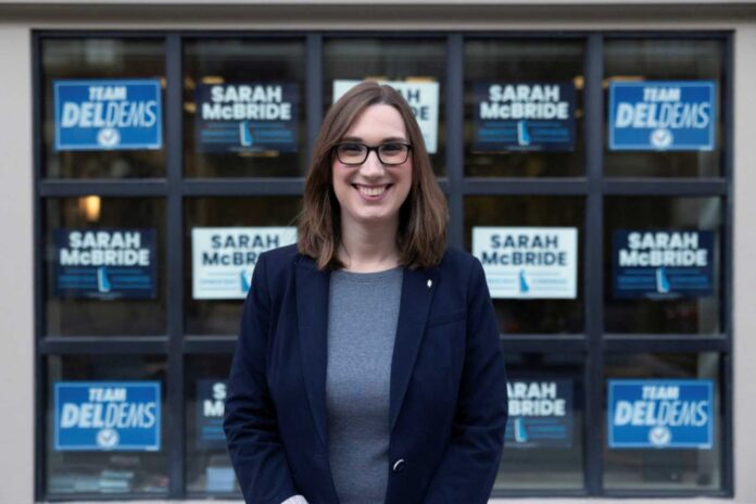 Sarah Mcbride Election Victory