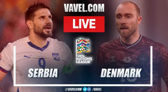 Serbia Vs Denmark Nations League Match